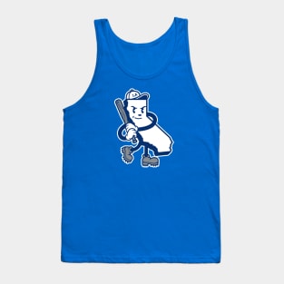 Los Angeles 'Baseball State' Fan T-Shirt: Swing into SoCal Style with a Cartoon Mascot and California Flair! Tank Top